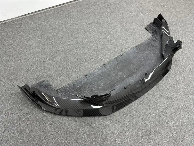 7D Style Carbon Fiber Front Lip Bumper Spoiler for  MC20 Body Kit
